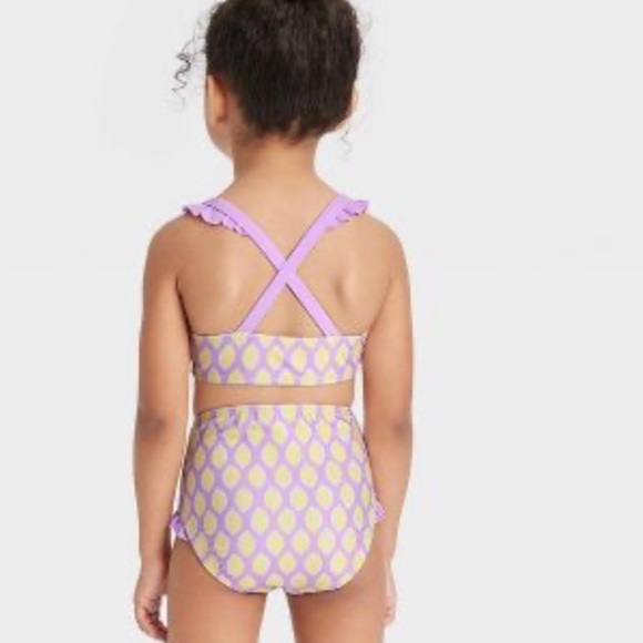 Lemon Print Bikini Set - Cat & Jack - Picture 2 of 2